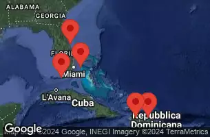 PORT CANAVERAL, FLORIDA, KEY WEST, FLORIDA, BIMINI, BAHAMAS, AT SEA, PUERTO PLATA, DOMINICAN REP, LABADEE, HAITI