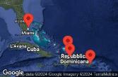 FORT LAUDERDALE, FLORIDA, AT SEA, GRAND TURK, TURKS AND CAICOS, PUERTO PLATA, DOMINICAN REP, SAN JUAN, PUERTO RICO