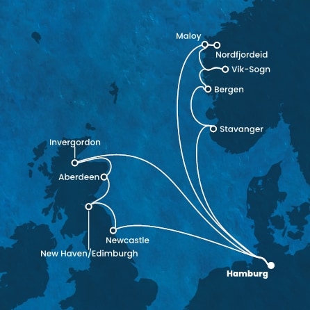 Germany, Norway, Scotland