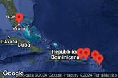 Stati Uniti, Isole Vergini americane, Isole Vergini britanniche, Antigua e Barbuda, Saint-Barthélemy, Porto Rico