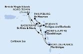 Fort de France,Pointe-a-Pitre,Road Town,Basseterre,St John s,Philipsburg,Fort de France