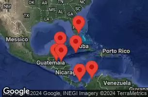  FLORIDA, MEXICO, BELIZE, HONDURAS, CAYMAN ISLANDS, CARTAGENA  COLOMBIA, PANAMA