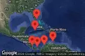 MIAMI, FLORIDA, CRUISING, PUERTO LIMON, COSTA RICA, COLON, PANAMA, CARTAGENA, COLOMBIA, ORANJESTAD, ARUBA, GEORGE TOWN, GRAND CAYMAN