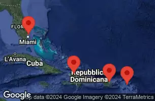 FORT LAUDERDALE, FLORIDA, CRUISING, PHILIPSBURG, ST. MAARTEN, SAN JUAN, PUERTO RICO, LABADEE, HAITI