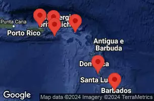 SAN JUAN, PUERTO RICO, ST. CROIX, U.S.V.I., CHARLOTTE AMALIE, ST. THOMAS, PHILIPSBURG, ST. MAARTEN, FORT DE FRANCE, MARTINIQUE, BRIDGETOWN, BARBADOS, CRUISING