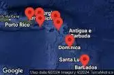 SAN JUAN, PUERTO RICO, ST. CROIX, U.S.V.I., CHARLOTTE AMALIE, ST. THOMAS, PHILIPSBURG, ST. MAARTEN, BASSETERRE, ST. KITTS, BRIDGETOWN, BARBADOS, ROSEAU, DOMINICA, CRUISING