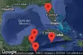 TAMPA, FLORIDA, CRUISING, GEORGE TOWN, GRAND CAYMAN, COZUMEL, MEXICO, ROATAN, HONDURAS, COSTA MAYA, MEXICO